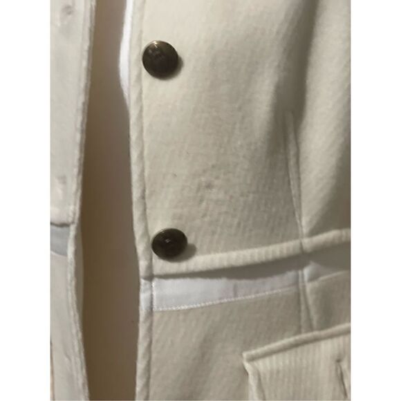 Juicy Couture cream long Peacoat M - Picture 6 of 12